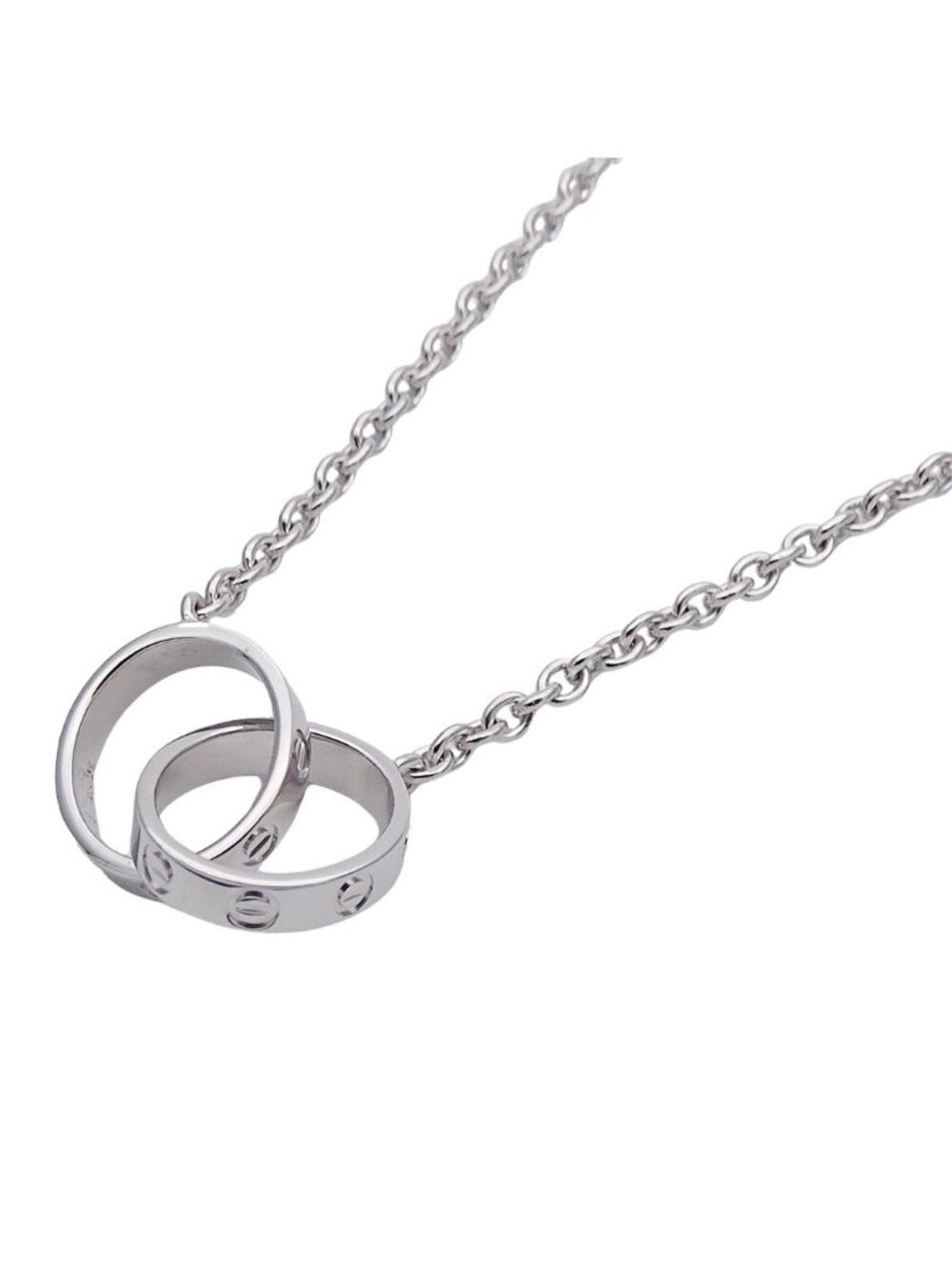 Cartier Necklace Baby Love White Gold